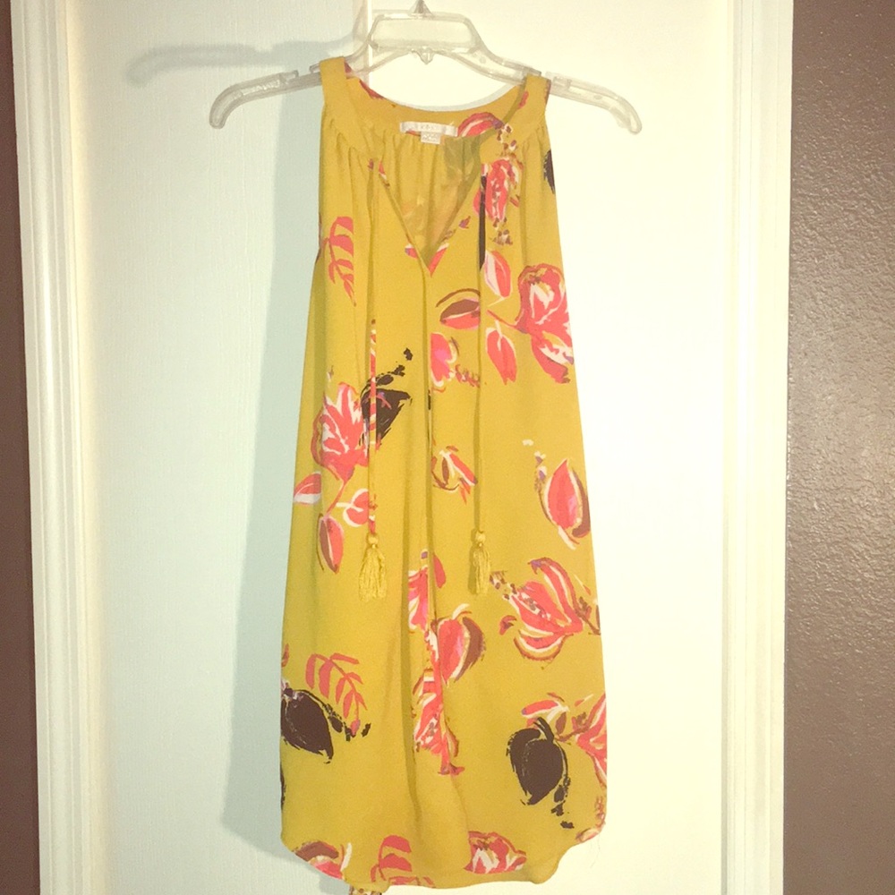 Xsmall sleeveless dress. Bright beautiful colors!